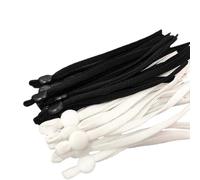 Cordon Élastique À Boucle Réglable, 100 Pièces, Pour Masque, Oreillettes, Protège-Oreilles, Fournitures De Bricolage