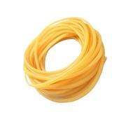 Cordon élastique de pêche Corde élastique résistante à l'abrasion 3 mm x 10 m, Ligne de pêche, d'appât for la, Corde Liaison en Caoutchouc, 1 pièce(Yellow)