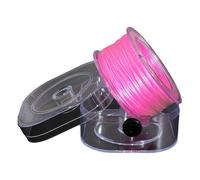 Cordon élastique plat et extensible de 0,7 mm pour fabrication de bijoux - 90 m - Pour colliers, bracelets et fournitures