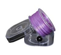 Cordon élastique plat et extensible pour fabrication de bijoux - 0,7 mm - 100 m