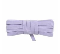 Cordon élastique plat et fin en latex pailleté, 2,5 ou 10 yards, 6 mm, 6 mm, pour carnet, boucles d'oreilles, robe, couture, bricolage, orchidée claire, 1,8 m
