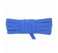 Cordon élastique plat et fin en latex pailleté, 2,5 ou 10 yards, 6 mm, 6 mm, pour carnet, boucles d'oreilles, robe, couture, bricolage, couleur royale, 5 yards