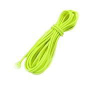 Cordon élastique Rond coloré de 4 mm, 5/10/20/30/40/50 m, for Cheveux, Ceintures, Couture, Cordon à Ressort(FluorescentYellow,20METERS(4 Rolls)_4.0MM)