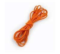 Cordon élastique Rond coloré de 4 mm, 5/10/20/30/40/50 m, for Cheveux, Ceintures, Couture, Cordon à Ressort(Orange,10METERS(2 Rolls)_4.0MM)