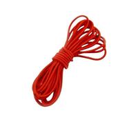 Cordon élastique Rond coloré de 4 mm, 5/10/20/30/40/50 m, for Cheveux, Ceintures, Couture, Cordon à Ressort(Red,5METERS(1 Roll)_4.0MM)
