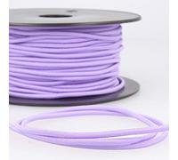 Cordon élastique rond mauve 3 mm au mètre