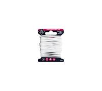 Cordon élastique rond Style Couture 2,5 mm Blanc 4 m pour couture
