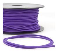 Cordon élastique rond violet 3 mm au mètre