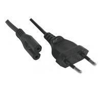 GÉNÉRIQUE Cordon électrique Secteur Bipolaire Noir 5 m