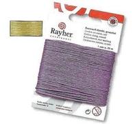 Cordon en coton 1 mm, ciré - Nature G