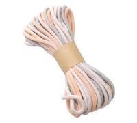 Cordon en coton ombragé à la main pour les entreprises - Corde de couleur douce de qualité pour la fabrication de bijoux et les matériaux d'art - Corde en coton de couleur segmentée