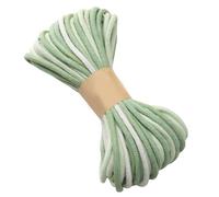 Cordon en coton ombragé à la main pour les entreprises - Corde de couleur douce de qualité pour la fabrication de bijoux et les matériaux d'art - Corde en coton de couleur segmentée
