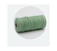 Cordon en coton pour macramé, Corde en coton macramé 100M 3mm 35 couleurs for emballage cadeau mural bricolage(31)