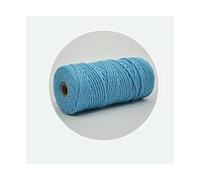 Cordon en coton pour macramé, Corde en coton macramé 100M 3mm 35 couleurs for emballage cadeau mural bricolage(17)