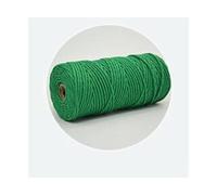 Cordon en coton pour macramé, Corde en coton macramé 100M 3mm 35 couleurs for emballage cadeau mural bricolage(15)