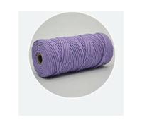 Cordon en coton pour macramé, Corde en coton macramé 100M 3mm 35 couleurs for emballage cadeau mural bricolage(27)