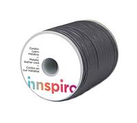 Cordon en Cuir métallique Bleu Marine 1,0 mm 100 m.