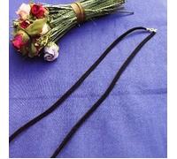 Cordon en Daim Noir - LES TRESORS DE LILY - 48 cm - Synthétique - Femme