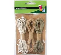 Cordon En Jute Naturel 3 Écheveaux