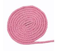 Cordon en macramé torsadé, 3 brins, cordon coton for, 5-20mm, 2-5 mètres, multicolore(Pink,20mm-2Meters)