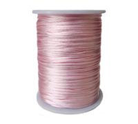 Cordon en nylon satiné Paybous 2,5 mm x 110 yards, fil tressé pour perles, nouage chinois, macramé, bracelets, colliers, fabrication de bijoux (r