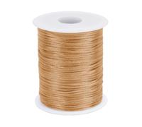 Cordon en nylon satiné tressé de 1,5 mm x 110 yards pour perles, nœuds porte-bonheur chinois, macramé, colliers, bracelets, fabrication de bijoux