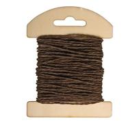 Cordon En Papier 1,2mm Marron Foncé 10m