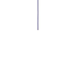 Cordon en Tissu 600 cm Bleu Cobalt