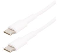 Cordon - ERARD - Usb C M / Usb C M 2.0 - 3 A - 1 m - Blanc