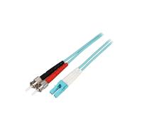 Cordon fibre optique OM3 LC/UPC-ST/UPC 2m LSZH FP3LT02