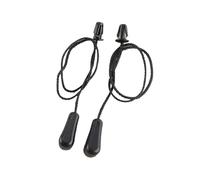 Cordon Fixation d'étagère Colis Compatible avec Ford pour Focus pour MK2 Hatchback 2004 2005 2006 2007 2008 2009-2011 Voiture 2 Pièces Sangle D'étagère Arrière