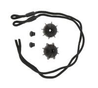 Cordon Fixation d'étagère Colis Compatible avec VW pour Golf Mk5 Mk6 2006-2013 Couverture Cordon Tablette Arrière Intérieure Tablette Voiture 2 Ensembles