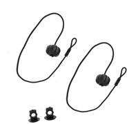 Cordon Fixation d'étagère Colis Compatible avec VW pour Golf Mk5 Mk6 pour Mk7 2006-2019 Cordes D'étagère Colis Voiture Accessoires Coffre Pièces Automobiles OEM 1K6863447A 2 Pièces