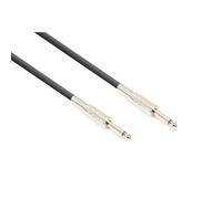 Vonyx Câble Audio Cordon Guitare Jack 6,35 Mono/Jack 6,35 Mono - 3m Noir