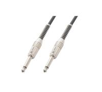 Cordon guitare - PD Connex - 6m - Jack 6,35 mâle mono - Transmission de signal sûre - Flexible