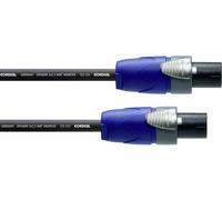 Cordon haut-parleur [1x Fiche mâle type SPK - 1x Fiche mâle type SPK] Cordial CPL 15 LL 2 noir 15.00 m