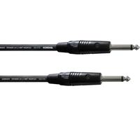 Cordon haut-parleur [1x Jack mâle 6.35 mm - 1x Jack mâle 6.35 mm] Cordial CPL1,5 PP noir 1.50 m