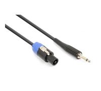 Vonyx Cordon haut-parleur NL2 – jack 6,35 – 5 m – flexible – transmission sans interférences