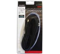 Cordon HDMI 1.4 - ERARD CONNECT - 2 m - Full HD 3D - Or - Mâle/Mâle