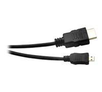 Cordon HDMI haute vitesse avec ethernet micro HDMI 1,00m