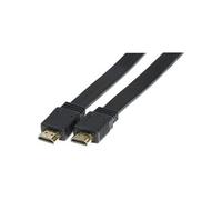 Generique Cordon HDMI High Speed a/a Plat Noir 5 m G