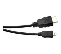 Cordon HDMI haute vitesse avec ethernet micro HDMI 1,00m