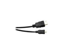Cordon HDMI haute vitesse avec ethernet micro HDMI 1,00m