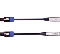 Cordon HP XLR Fem. Speakon 9 M Câbles HP