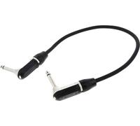 Cordial CFI0.6RR - Câble patch jack-jack coudé 60 cm mono Noir