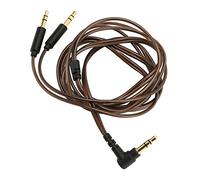 Cordon Mâle 3,5 Mm vers Double Jack 3,5 Mm, Câble de Mise à Niveau pour Casque OFC Core pour Hifiman Sundara, pour Arya, pour Ananda, pour He400se, pour Deva Pro, pour He4xx