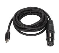 Cordon Micro, Microphone Microphone Cordon USB C à Xlr de Câble Femelle à USB C Câble à Faible Bruit Plug (#2)