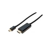 Cordon mini displayport 1.2 vers hdmi 2.0 actif - 2M