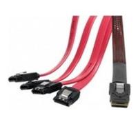 Cordon MiniSAS vers 4 SATA 50 cm