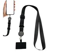 Cordón para teléfono móvil, Cordón para el cuello del teléfono, Cordón de nailon antipérdida para teléfonos inteligentes, soporte para teléfono extraíble para el cuello, accessoires multifonctionnels